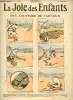 La joie des enfants - n° 46 - 12 octobre 1905 - Une aventure de Tartarin - L'enfant perdu, aventures d'un jeune français au Maroc par Montagnier - Le ...