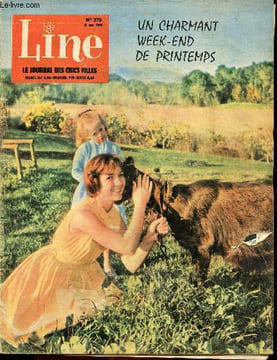 Line - n° 270 - 11 mai 1960 - Renata Tebaldi par Step et Francey - Les trésors de l'Inde éternelle - Le coeur de Marina - La robe bleue lavande - .... ...
