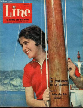 Line - n° 335 - août 1961 - Catherine Troubetzkoï, l'ange du bagne par Duval et Francey - Les compagnons de la chanson - Robin des bois Don Juan - si ...