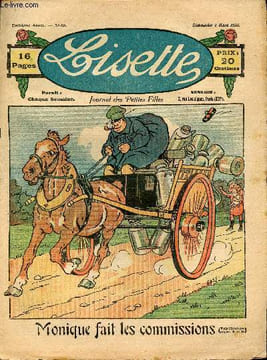 Lisette - n° 86 - 4 mars 1923 - Sur la route, un soir par Henry - Monique fait les commissions - Le compliment de Madelon par Maury - La petite ...