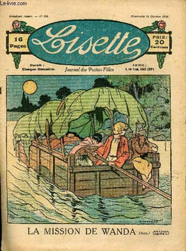 Lisette - n° 118 - 14 octobre 1923 - L'ambition de Jeannot par Aurian - La poupée de Mabotte par Farat - Conte bleu par Daisy - Cigale et fourmi par ...