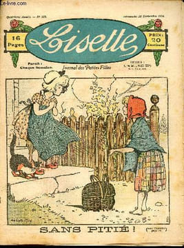 Lisette - n° 168 - 28 septembre 1924 - Un beau combat par Godefroy - Le château noir par Liverani - Un caprice de Jeannine par Hellele - Le beau ...