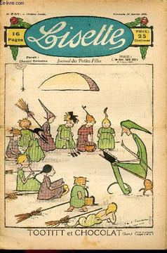 Lisette - n° 237 - 24 janvier 1926 - Le pot de Myrtilles - Ce n'est rien que d'avoir peur par Sennival - Un trop gros papillon par La Croix - Que dira ...