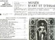 Musée d'Art et d'Essai N°5. Le Petit Journal des grandes Expositions N°91. COLLECTIF