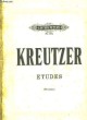 42 Etudes ou Caprices pour Violon, par R. Kreutzer. Etudes N°284. KREUTZER Fr.
