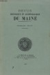 Revue Historique et Archéologique du Maine. 3ème série - Tome 7. COLLECTIF