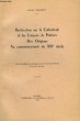 Recherches sur la Cathédrale et les Evêques de Poitiers des Origines au commencement du XIIIe siècle.. CROZET René