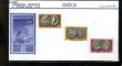 Collection de 3 timbres-poste oblitérés, de Grèce. Série Monnaie.. TIMBRES-POSTE DES MISSIONS