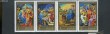 Collection de 4 timbres-poste neufs, de Sharjah & Dependencies. Les Trois Sages - Les Bergers - Fuite en Egypte - Jésus est trouvé dans le Temple.. ...