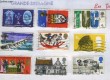 Collection de 13 timbres-poste oblitérés, de Grande-Bretagne.. TIMBRE-POSTE