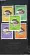 Collection de 5 timbres-poste neufs, du Paraguay. Coupe du Monde de Football, Chili 1962. TIMBRE-POSTE