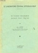 Le Laboratoire Central d'Hydraulique. Ses nouveaux aménagements, quelques essais effectués.. LAURENT Jean-Pierre