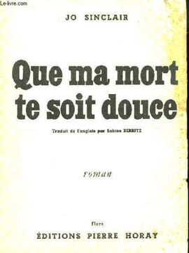 Que ma mort te soit douce.. SINCLAIR Jo