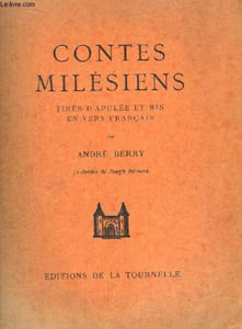 Contes Milésiens, tirés d'Apulée et mis en vers français.
