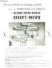 "Brochure ""Radiateurs Electriques à Rayons Infra-Rouges Select-Infra"".". ETABLISSEMENTS MARCEL GOUSSOT