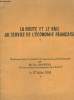 La Route et le Rail au service de l'Economie Fran&ccedil;aise.. MAROIS Paul