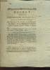 Décret de la Convention National du 14 juin 1793, qui Détermine les mesures à prendre pour la Défense de la République et la Fabrication d'Armes, ...