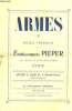 Brochure publicitaire d'Armes des Etablissements Pieper.. ETABLISSEMENTS PIEPER