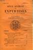Revue Générale des Expertises. N°27 - 5ème année : Troisième congrès international d'experts, Luxembourg 7, 8 et 9 oct. 1933 (à suivre) .... MINVIELLE ...