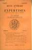 Revue Générale des Expertises. N°39 - 7ème année : Quatrième congrès international d'experts, Bruxelles; les 8, 9 et 10 septembre 1935 (à suivre) .... ...