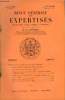 Revue Générale des Expertises. N°51 - 9ème année : Cinquième congrès international d'experts, Paris, les 21, 22 et 23 juin 1937 (à suivre) .... ...