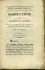 Dissertation sur les Inscripions Funéraires, découvertes en septembre 1826, près de l'ancien lycée, dans le mur de l'Antique Enceinte de Bordeaux. ...