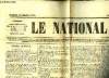 "Journal "" Le National "", du mardi 19 mars 1850". CAYLUS Ernest, LOMBARD-MOREL A. & COLLECTIF