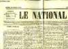 "Journal "" Le National "", du lundi 25 mars 1850". CAYLUS Ernest, LOMBARD-MOREL A. & COLLECTIF