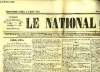 "Journal "" Le National "", du dimanche - lundi 5 et 6 mai 1850". CAYLUS Ernest, LOMBARD-MOREL A. & COLLECTIF