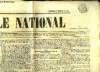 "Journal "" Le National "", du lundi 5 août 1850 : Les Réformes faciles : La Prestation en Nature - Opinion de M. Guizot sur la loi de ...