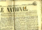 "Journal "" Le National "", du mercredi 11 d&eacute;cembre 1850 :". CAYLUS Ernest, LOMBARD-MOREL A. & COLLECTIF