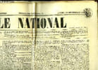 "Journal "" Le National "", du lundi 16 d&eacute;cembre 1850 : Proposition de MM. Schoelcher, Charras, Bruckner sur le mode d'avencement (1er article) ...". ...