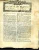 Gazette de France N°32, du vendredi 22 avril 1791 : De Vienne, le 1er avril 1791 - De Francfort, le 8 avril 1791 - De Milan, le 21 mars 1791 - De ...