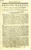 Courrier Français N°17, du jeudi 17 janvier 1793. COLLECTIF