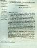 1 lettre imprim&eacute;e N&deg;517. Mise en recouvrement des r&ocirc;les des contributions fonci&egrave;re, personnelle et mobili&egrave;re et des portes et fen&ecirc;tres de 1813.. ...