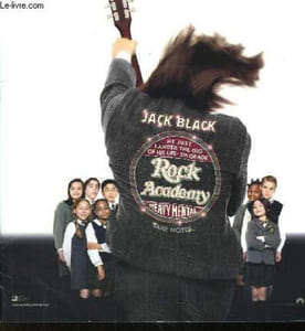 "Plaquette de présentation du film "" Rock Academy (school of Rock) "", de Jack Black, Joan Cusack, Mike White, Sarah Silverman."