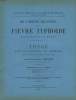 De l'origine aquatique de la Fièvre Typhoïde - Epidémies de Mouillepieds (près Rochefort). Thèse pour le doctorat en médecine N°14. DEIS Alexandre