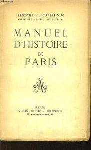 Manuel d'Histoire de Paris.