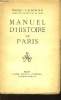 Manuel d'Histoire de Paris.. LEMOINE Henri
