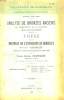 Analyse de Bronzes Anciens, du département de la Charente (Collection de Gustave Chauvet). Thèse pour le Doctorat en Médecine N°17. CHASSAIGNE ...
