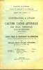 Contribution à l'Etude de l'Action Cardio-Artérielle des Eaux Thermales d'Aix-en-Provence (Source Sextius). Thèse pour le Doctorat en Médecine N°47. ...