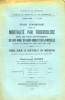 Etude Statistique sur la Mortalité par Tuberculose dans les 3 départements du Bas-Rhin, du Haut-Rhin et de la Moselle pendant les années 1934, 1935, ...