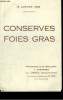 Conserves Foies Gras. Feuille de tarif du 15 janvier 1938. BAILLENX Mlle (de) à CASSABER par CARESSE