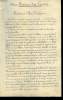 "Document "" Aux Electeurs des Landes """. DAMPIERRE E. de