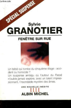 Fenêtre sur Rue.. GRANOTIER Sylvie