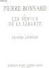 Pierre Bonnard ou Les Vertus de la Liberté.. JOURDAIN Francis