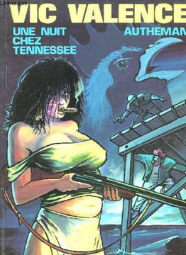 Vic Valence. Une nuit chez Tennessee.. AUTHEMAN P.