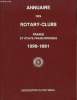 Annuaire des Rotary-Clubs. 1990 - 1991 . France et Etats Francophones. Des 164e au 177e et 901e Districts du Rotary International.. ROTARY-CLUB