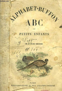 Alphabet-Buffon. ABC des petits enfants illustré de 32 jolies gravures.