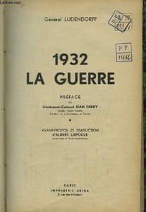 1932 La Guerre